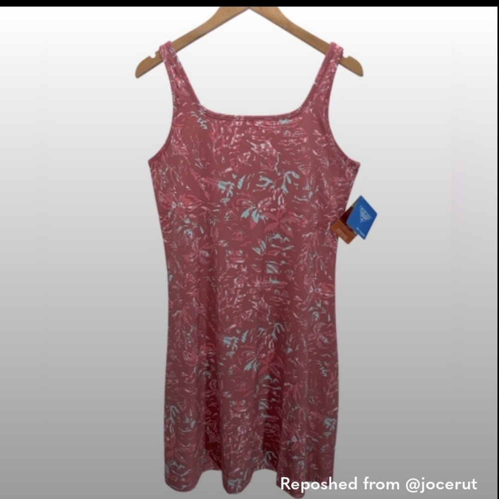 Columbia Freezer III Floral Midi Dress NWT
